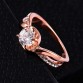 17KM 2/Color hot New Design Fashion Noble Gold Color Zircon Crystal  Rings jewelry ! CRYSTAL SHOP1634157106