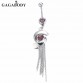 2017 New Reverse Belly Ring Dangle Clear Navel Bar Gold Dangle Body Jewelry Piercing HOT SELLING32421076337